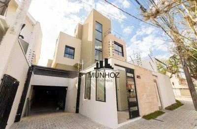 Sobrado com 3 dormitórios à venda, 176 m² por r$ 1.253.000,00 - guabirotuba - curitiba/pr