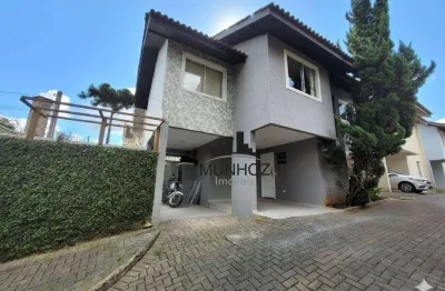 Sobrado com 3 dormitórios à venda, 162 m² por r$ 850.000,00 - santa felicidade - curitiba/pr