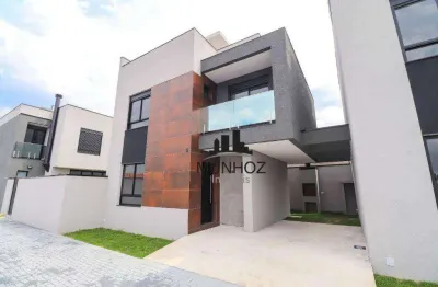 Sobrado com 3 dormitórios à venda, 133 m² por r$ 829.000,00 - boqueirão - curitiba/pr