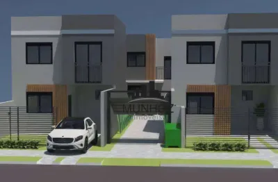 Sobrado com 2 dormitórios à venda por r$ 398.000 - sítio cercado - curitiba/pr