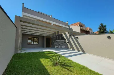 Sobrado com 3 dormitórios à venda, 184 m² por r$ 1.225.000,00 - portão - curitiba/pr