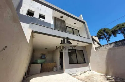 Sobrado com 3 dormitórios à venda, 150 m² por r$ 1.150.000,00 - bacacheri - curitiba/pr
