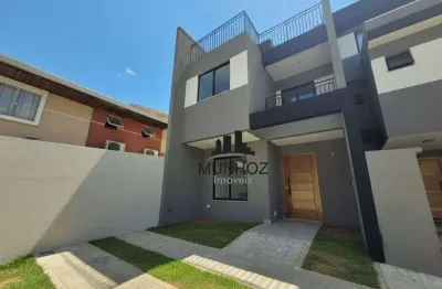 Sobrado com 3 dormitórios à venda, 113 m² por r$ 620.000,00 - santa felicidade - curitiba/pr