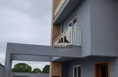 Sobrado com 3 dormitórios à venda, 136 m² por r$ 765.000,00 - santa felicidade - curitiba/pr