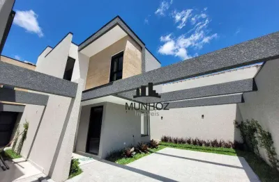 Sobrado com 3 dormitórios à venda, 116 m² por r$ 880.000,00 - santa felicidade - curitiba/pr