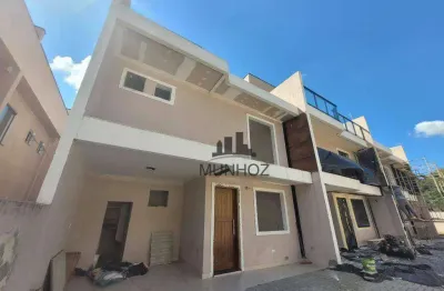 Sobrado com 3 dormitórios à venda, 108 m² por r$ 680.000,00 - cachoeira - curitiba/pr