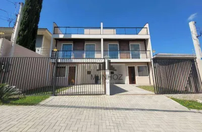 Sobrado com 3 dormitórios à venda, 108 m² por r$ 680.000,00 - cachoeira - curitiba/pr