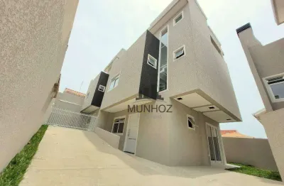 Sobrado com 3 dormitórios à venda, 120 m² por r$ 699.000,00 - xaxim - curitiba/pr