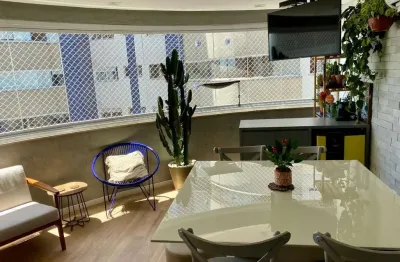 Apartamento com 3 quartos à venda na rua piranhas, vila scarpelli, santo andré, 126 m2 por r$ 1.390.000