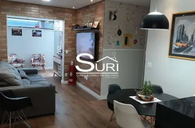 Apartamento Garden com 3 dormitórios à venda, 105 m² por RS 575.000,00 - Vila Metalúrgica - Santo André-SP