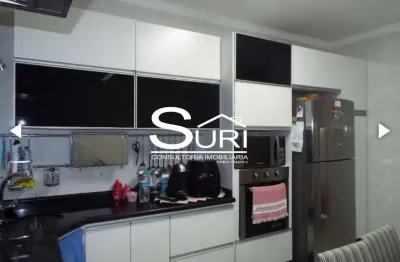 Sobrado com 3 dormitórios à venda, 108 m² por RS 650.000,00 - Parque Jaçatuba - Santo André-SP