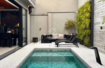 Casa térrea no condomínio Itahye - luxo compacto - venda mobiliada