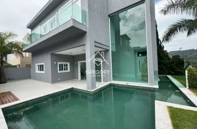 Casa em condomínio fechado com 4 quartos para alugar na Avenida Paisagem, 540, Cidade Tamboré, Santana de Parnaíba