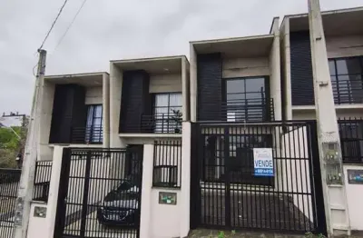 Sobrado geminado à venda no jardim iririú, joinville/sc