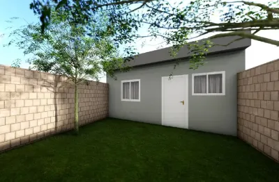 Casa de 2 quartos,1 vaga, pátio na zona norte de porto alegre por 199 mil ac financiamento bancário!