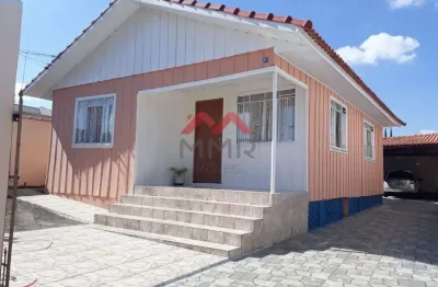 Casa com 3 quartos à venda na rua foz do iguaçu, pinheirinho, curitiba, 130 m2 por r$ 500.000