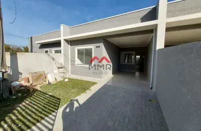 Casa com 3 quartos à venda na rua josé wsoek, tindiquera, araucária, 79 m2 por r$ 410.000