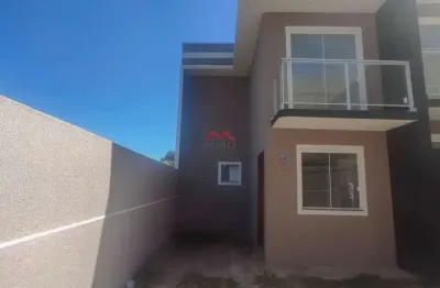 Casa em condomínio fechado com 2 quartos à venda na rua tenente-coronel arlindo cândido molina, campo de santana, curitiba, 66 m2 por r$ 350.000