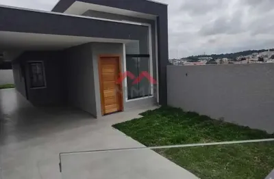 Casa com 3 quartos à venda na rua anastácia gawleta drobzenski, costeira, araucária, 88 m2 por r$ 530.000