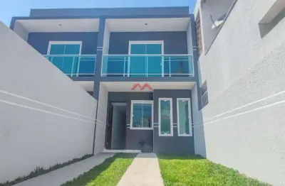 Casa com 3 quartos à venda na rua aurora tedesco dos santos, cidade industrial, curitiba, 75 m2 por r$ 390.000