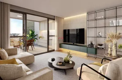 Apartamento com 3 quartos à venda na rua ponta grossa, portão, curitiba, 90 m2 por r$ 993.900