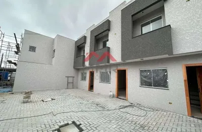 Casa em condomínio fechado com 2 quartos à venda na rua marialva, sítio cercado, curitiba, 70 m2 por r$ 350.000