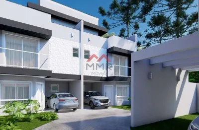 Casa em condomínio fechado com 3 quartos à venda na sargento tadeu czocher, uberaba, curitiba, 120 m2 por r$ 699.900