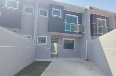 Casa com 3 quartos à venda na rua aurora tedesco dos santos, cidade industrial, curitiba, 82 m2 por r$ 380.000