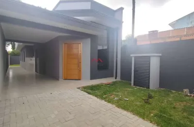 Casa com 3 quartos à venda na deputado ardinal ribas, costeira, araucária, 84 m2 por r$ 689.000