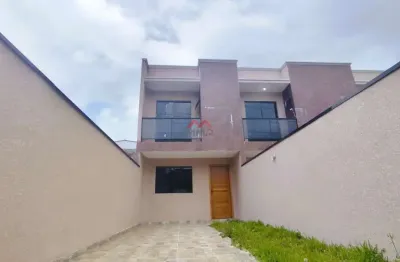 Casa com 3 quartos à venda na rua ricardo gasparian machado, pinheirinho, curitiba, 115 m2 por r$ 477.000