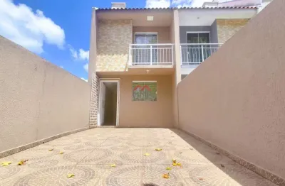 Casa com 2 quartos à venda na rua giuseppe covacci júnior, cidade industrial, curitiba, 62 m2 por r$ 289.000