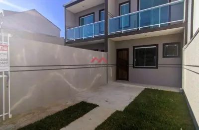 Casa com 3 quartos à venda na almezina eugenia ferreira, cidade industrial, curitiba, 88 m2 por r$ 480.000