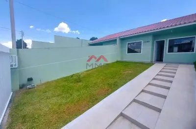 Casa com 2 quartos à venda na rua das dálias, campina da barra, araucária, 55 m2 por r$ 360.000