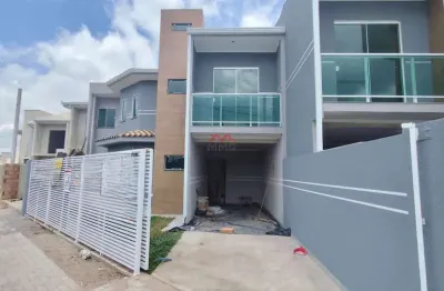 Casa com 3 quartos à venda na rua paul garfunkel, cidade industrial, curitiba, 98 m2 por r$ 459.900