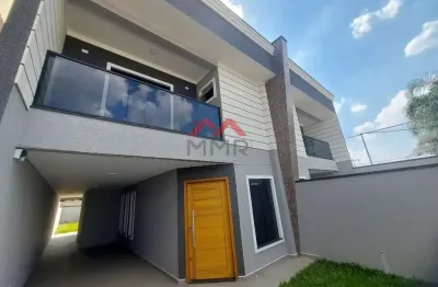 Casa com 3 quartos à venda na bernardino lemos, costeira, araucária, 153 m2 por r$ 950.000