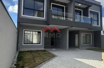 Casa em condomínio fechado com 3 quartos à venda na rua padre manuel da nóbrega, fanny, curitiba, 125 m2 por r$ 750.000