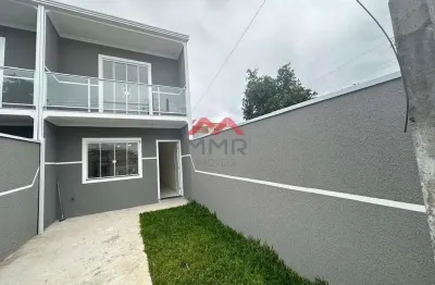 Casa com 2 quartos à venda na rua pia lazzari bertoldi, campo de santana, curitiba, 85 m2 por r$ 350.000