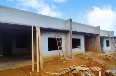 Casa com 2 quartos à venda na rosa cichon, tindiquera, araucária, 59 m2 por r$ 399.000