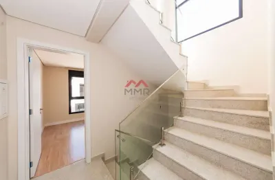 Casa em condomínio fechado com 3 quartos à venda na rua joão azolin, santa felicidade, curitiba, 161 m2 por r$ 1.628.000