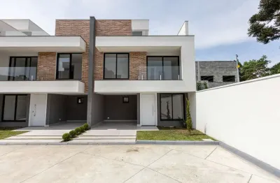 Casa em condomínio fechado com 3 quartos à venda na rua marechal lott, santa felicidade, curitiba, 132 m2 por r$ 1.160.000