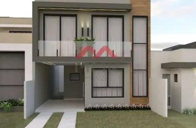 Casa em condomínio fechado com 3 quartos à venda na rua casemiro de abreu, são marcos, campo largo, 125 m2 por r$ 650.000