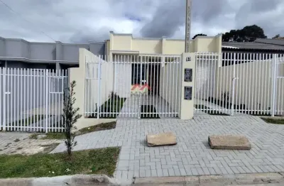 Casa com 2 quartos à venda na augusto baziewicz, tatuquara, curitiba, 41 m2 por r$ 260.000