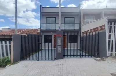Casa com 2 quartos à venda na rua joaquim pinto de souza, tatuquara, curitiba, 60 m2 por r$ 339.000