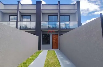 Casa com 2 quartos à venda na rua odir gomes da rocha, tatuquara, curitiba, 71 m2 por r$ 380.000
