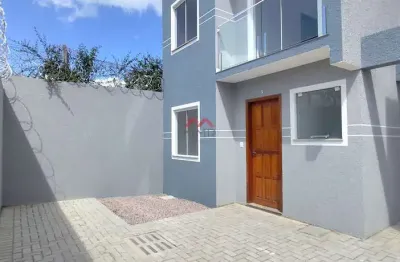 Casa em condomínio fechado com 3 quartos à venda na rua ladislau luka, cidade industrial, curitiba, 74 m2 por r$ 400.000