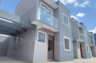 Casa em condomínio fechado com 3 quartos à venda na Rua Ladislau Luka, Cidade Industrial, Curitiba, 72 m2 por R$ 395.000