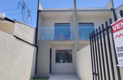 Casa com 2 quartos à venda na rua professora ivette rocha krüger, cidade industrial, curitiba, 73 m2 por r$ 380.000