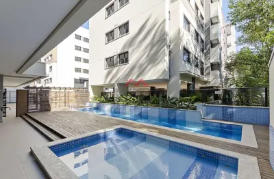 Apartamento com 3 quartos à venda na rua tobias de macedo júnior, santo inácio, curitiba, 71 m2 por r$ 697.800