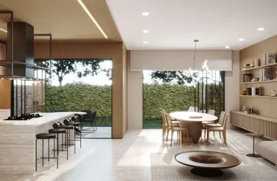 Casa em condomínio fechado com 4 quartos à venda na rua nicolau josé gravina, santa felicidade, curitiba, 292 m2 por r$ 3.966.000