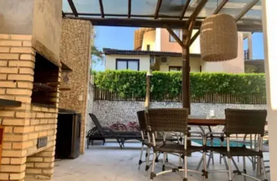 Casa em condomínio fechado com 4 quartos à venda na rua santos dumont, centro, mata de são joão, 386 m2 por r$ 920.000